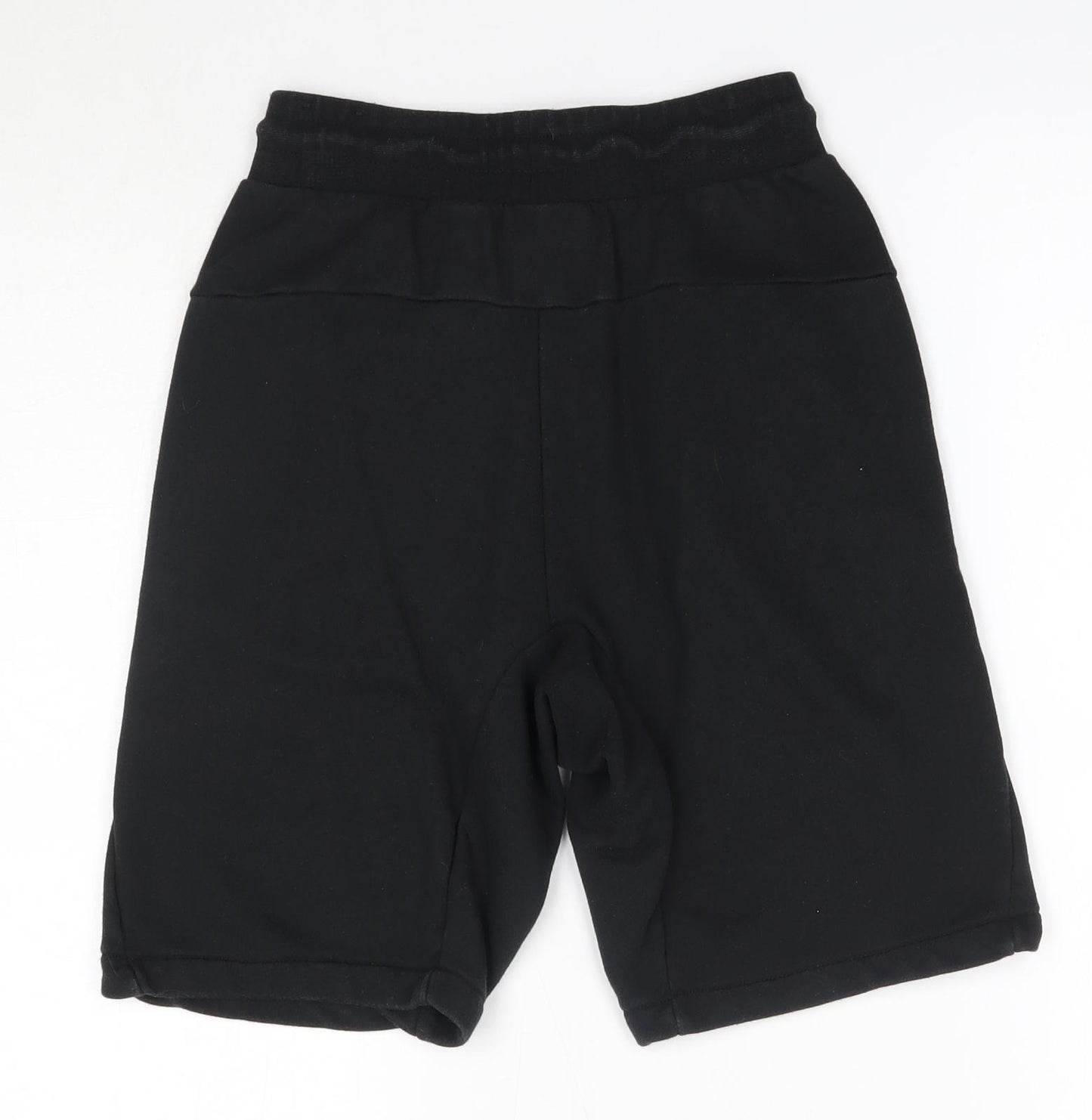 Nike Boys Black  Cotton Sweat Shorts Size 12-13 Years  Regular