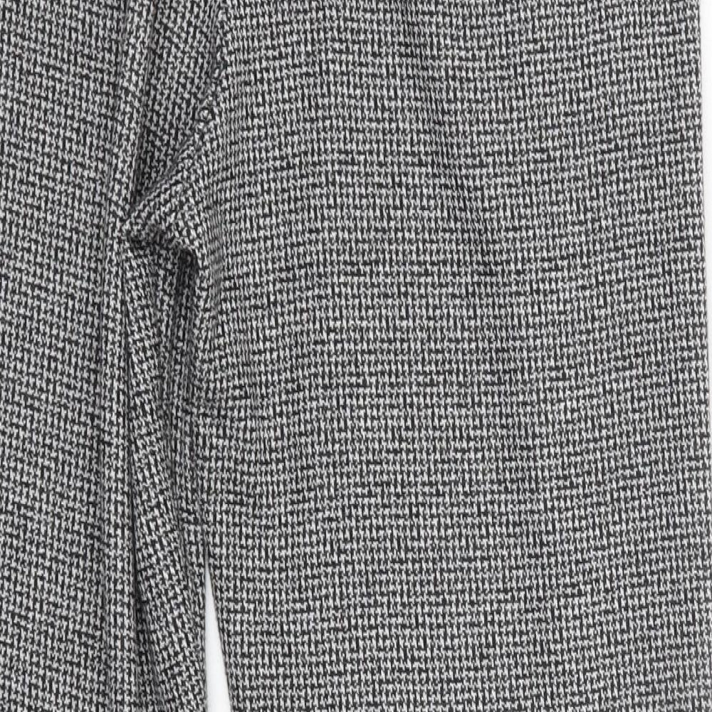 TU Womens Multicoloured  Polyester Dress Pants Trousers Size 12 L28 in Regular