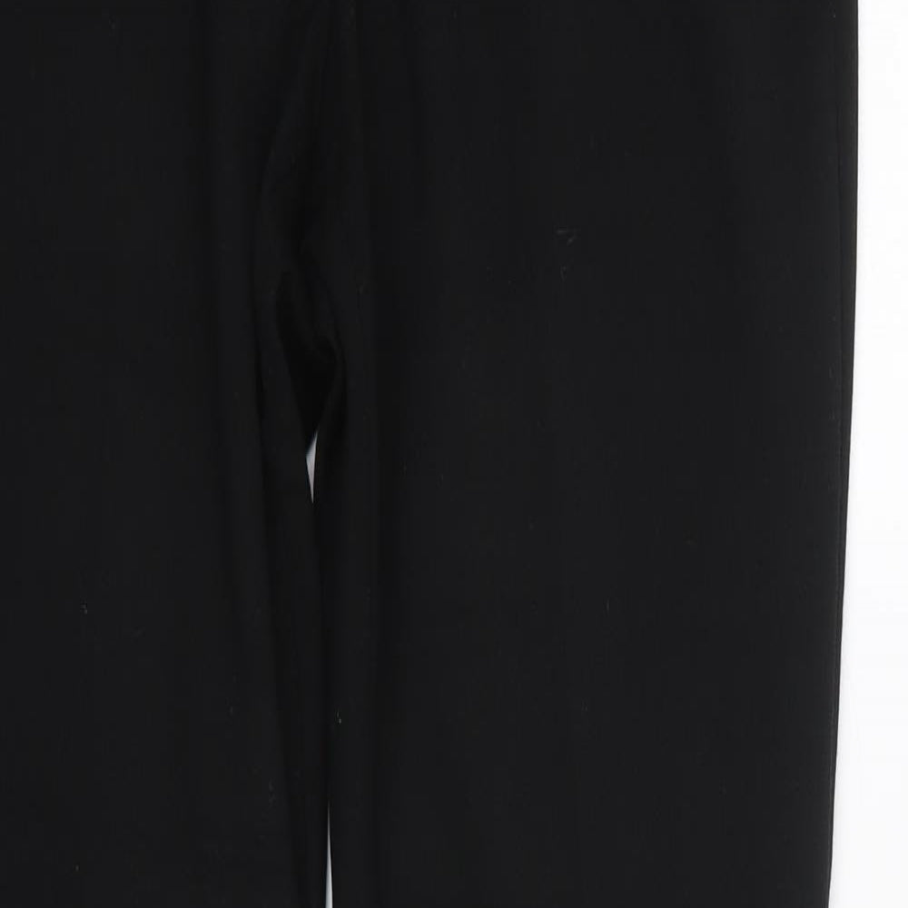 Next Tailoring Womens Black  Polyester Dress Pants Trousers Size 10 L32 in Regular