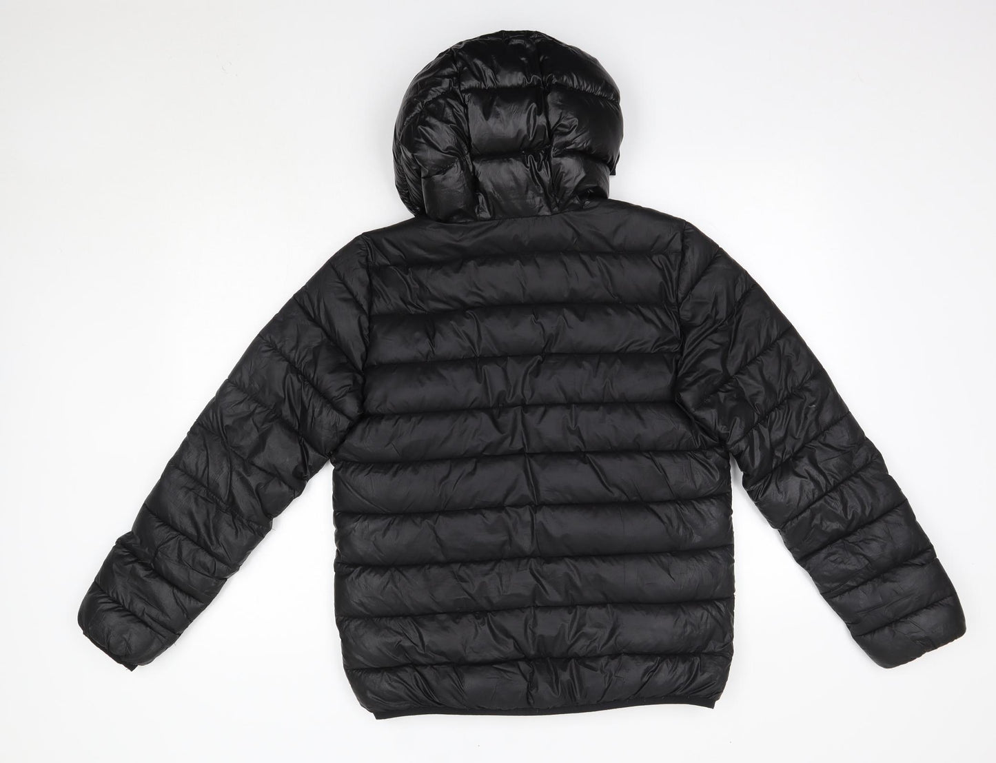 Champion  Boys Black   Overcoat Coat Size 13-14 Years