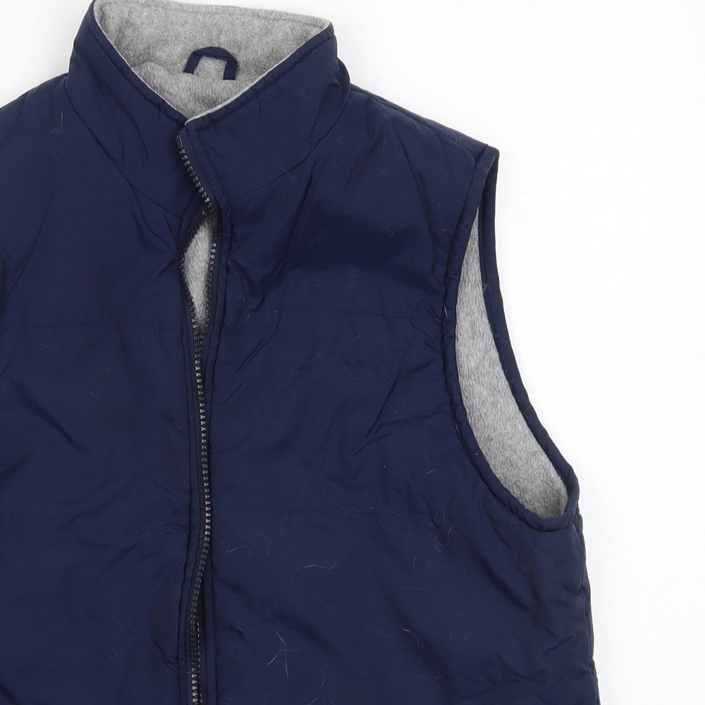 St Bernard Mens Blue   Gilet Jacket Size S   - 33/34in