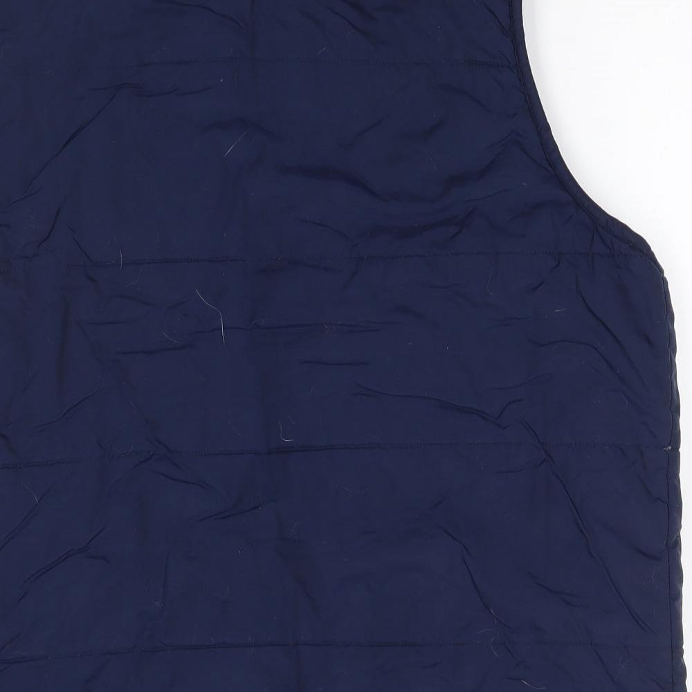 St Bernard Mens Blue   Gilet Jacket Size S   - 33/34in