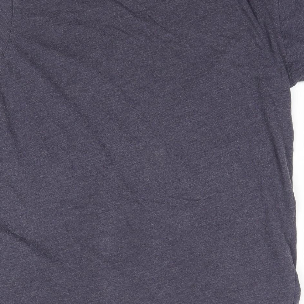 Primark Mens Grey  Cotton  T-Shirt Size S Round Neck