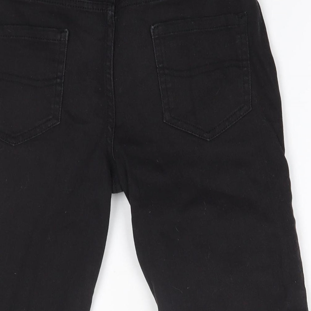 Primark Boys Black  Cotton Chino Shorts Size 11-12 Years  Regular