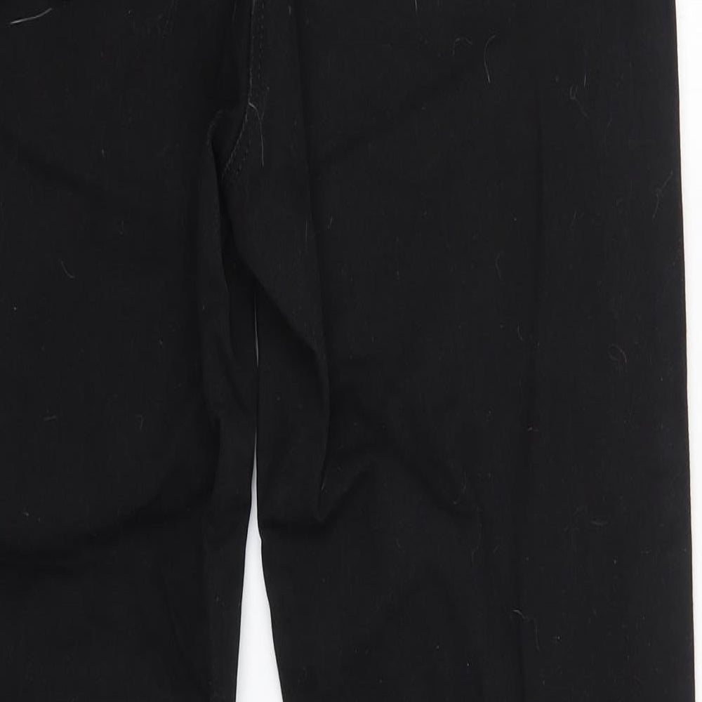 NEXT Womens Black  Cotton Skinny Jeans Size 14 L28 in Regular