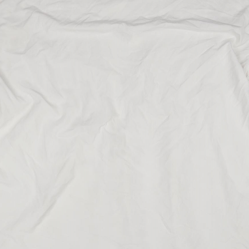 Cherry Koko Womens White  Polyester A-Line  Size M  V-Neck