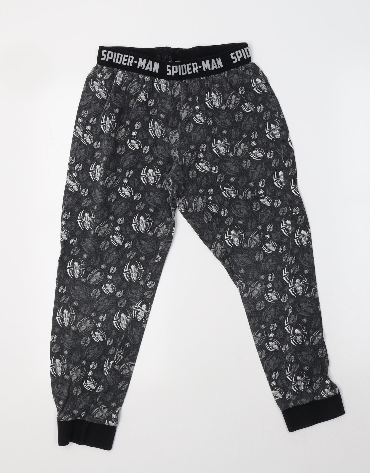Marvel Boys Grey  Cotton  Pyjama Pants Size 11-12 Years   - Spider-Man