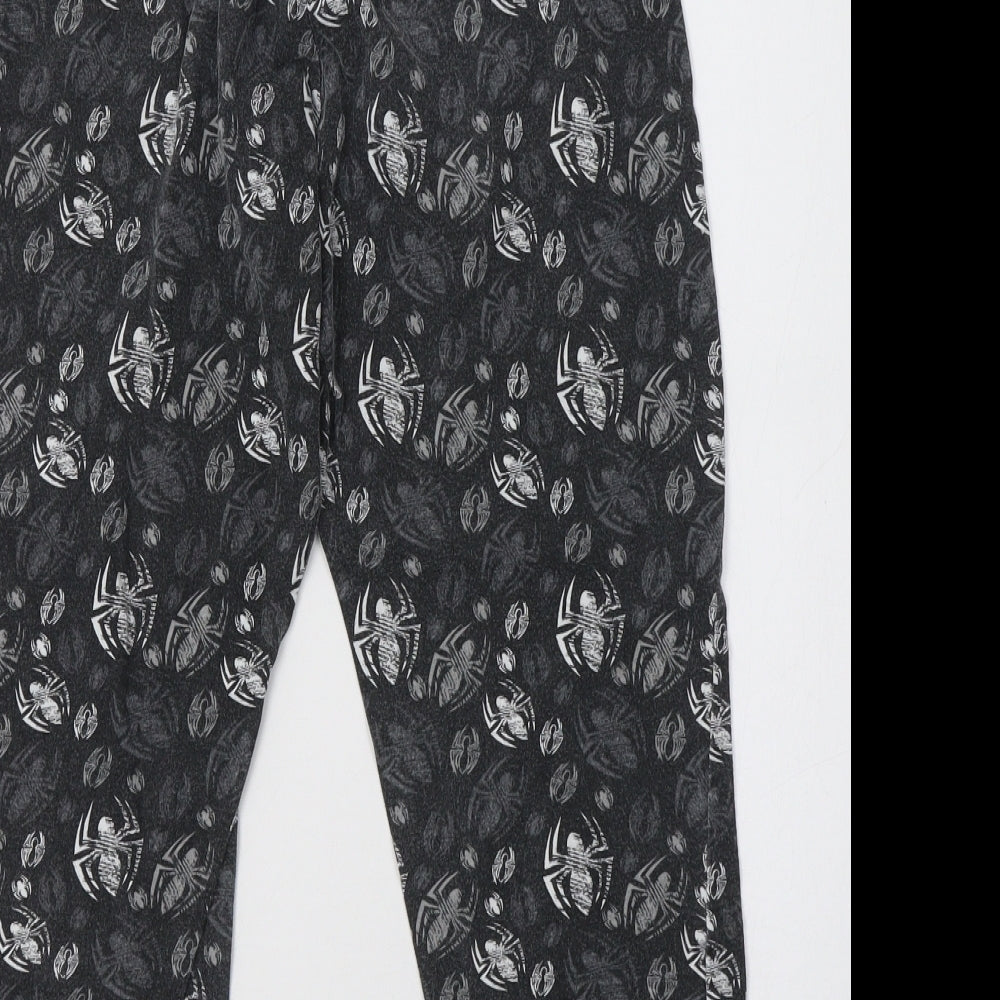Marvel Boys Grey  Cotton  Pyjama Pants Size 11-12 Years   - Spider-Man