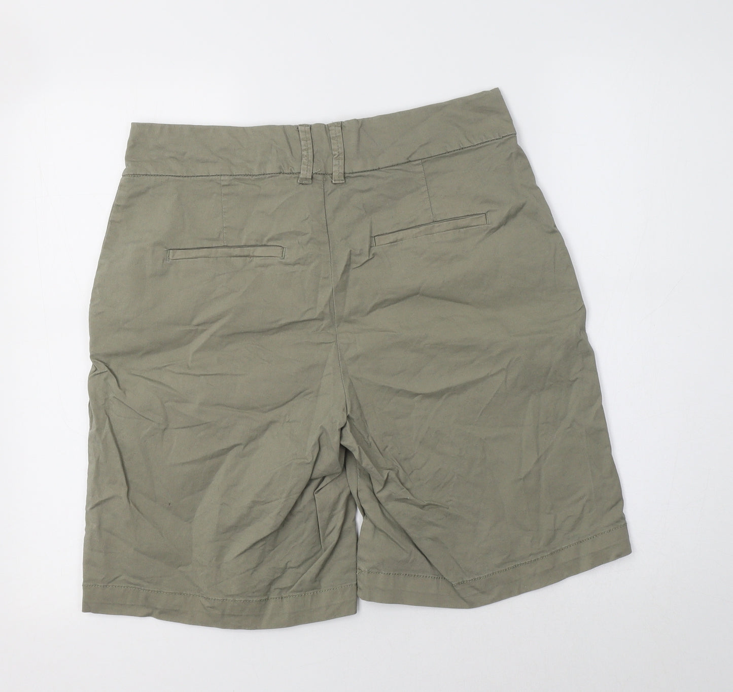 Part Two Womens Beige  Cotton Chino Shorts Size 12 L8 in Regular