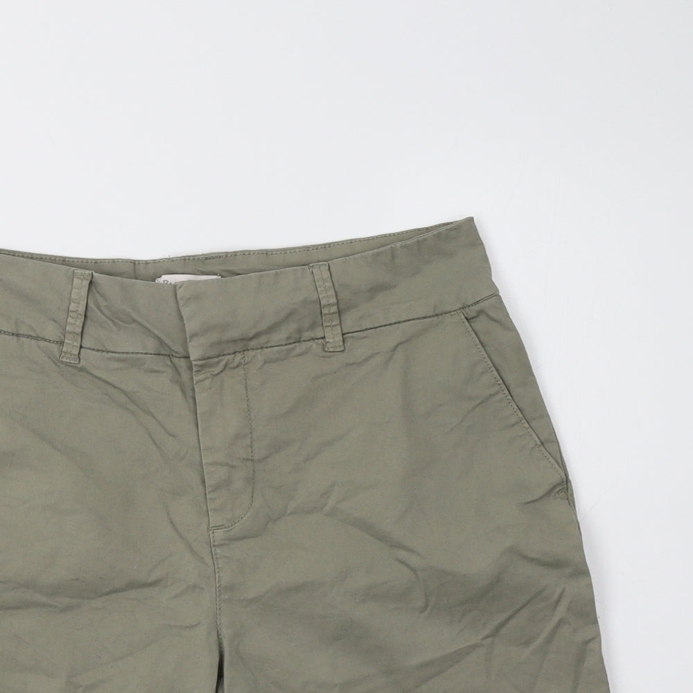 Part Two Womens Beige  Cotton Chino Shorts Size 12 L8 in Regular