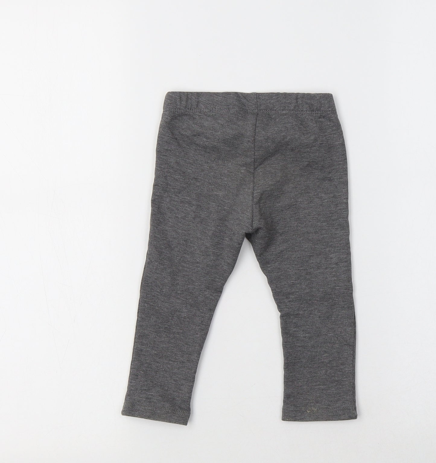 H&M Baby Grey  Polyester Cropped Leggings Size 9-12 Months