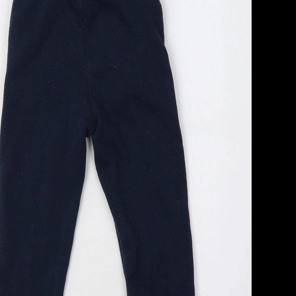 Primark Boys Blue  Cotton Jogger Trousers Size 3-4 Years  Regular  - Toy Story