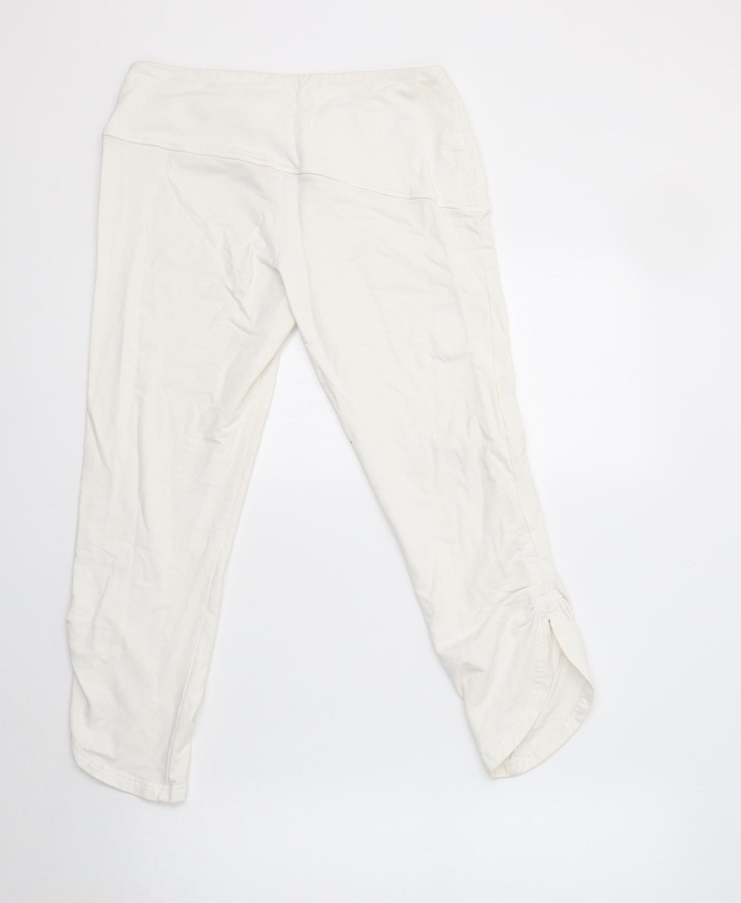 PUMA Womens White  Cotton Jegging Leggings Size 10 L23 in