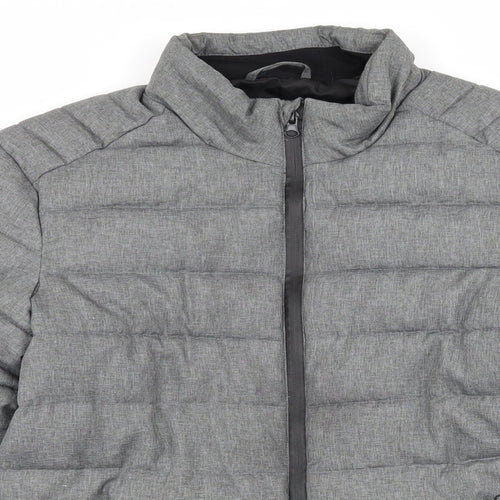 Easy by Matalan Mens Grey   Anorak Coat Size S