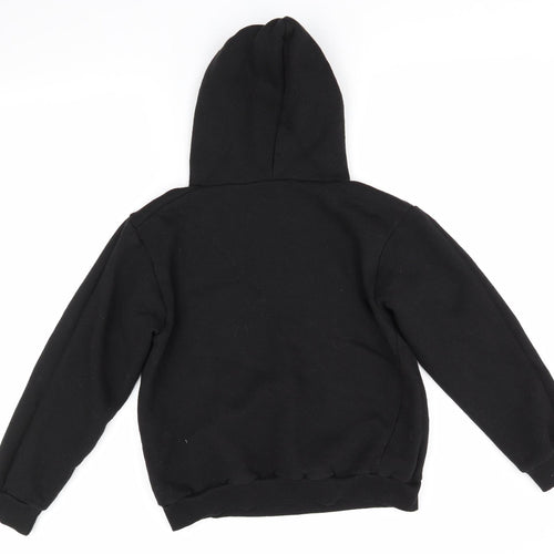 A2Z for Kids Boys Black  Polyester Pullover Hoodie Size 13 Years   - # Selfie