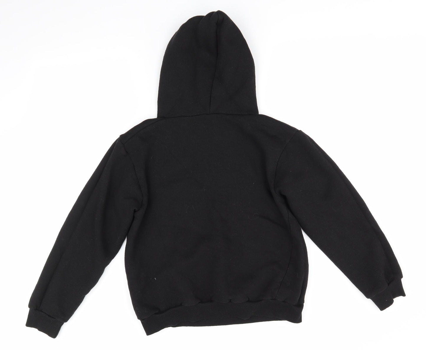 A2Z for Kids Boys Black  Polyester Pullover Hoodie Size 13 Years   - # Selfie