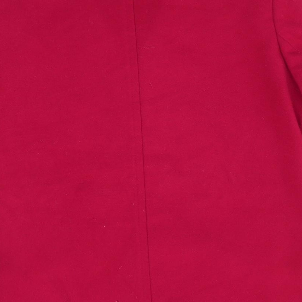 Classics Womens Red   Overcoat Coat Size 14   - Deep Red