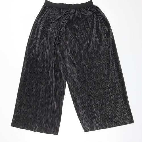 H&M Girls Black  Polyester  Trousers Size 12 Years  Regular