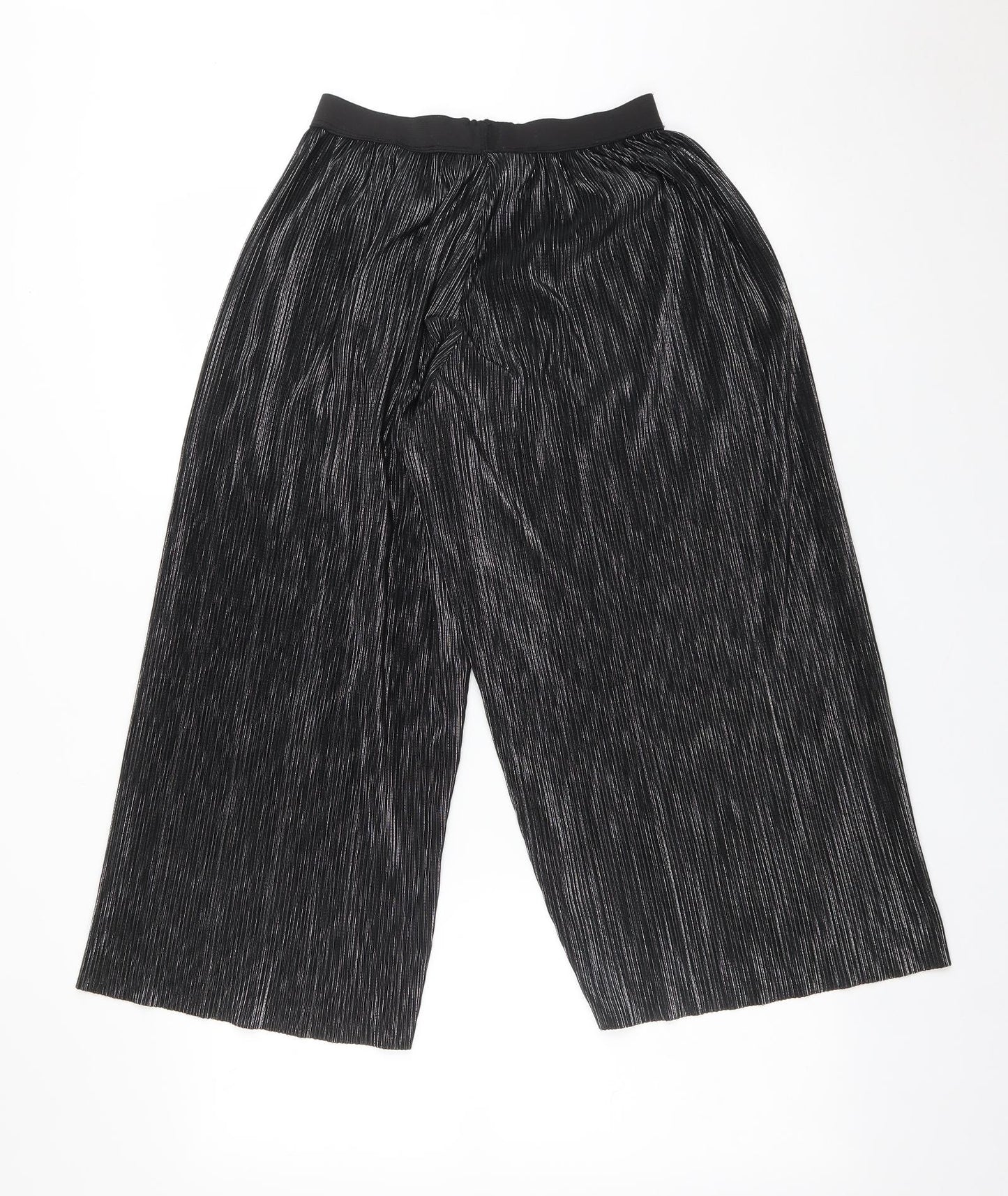 H&M Girls Black  Polyester  Trousers Size 12 Years  Regular