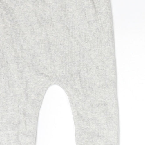 TU Baby Grey  Cotton  Trousers Size 3-6 Months