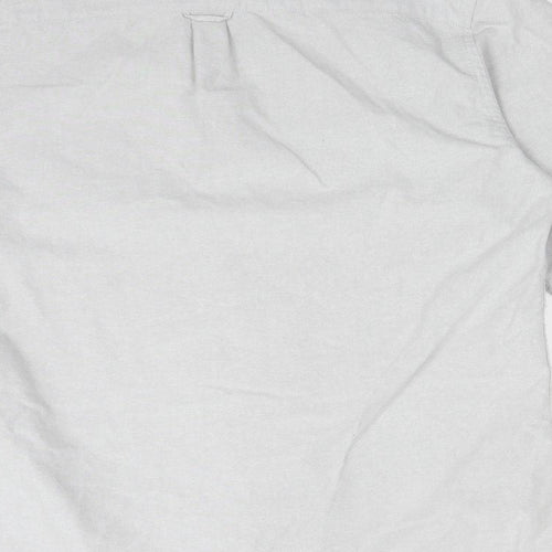Primark Mens Grey  Cotton  Dress Shirt Size M Collared