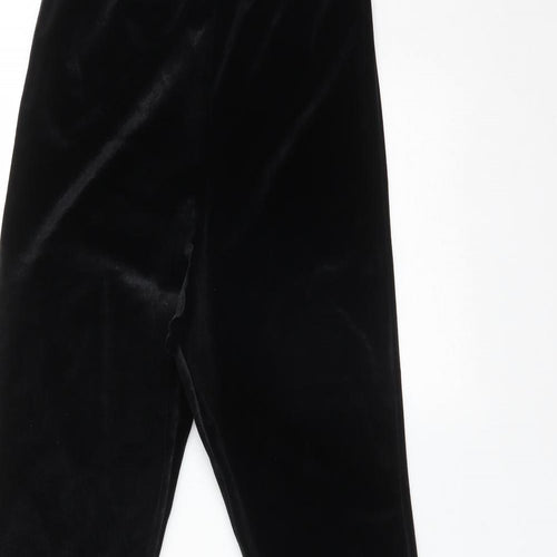 ROKOKO Womens Black  Polyester  Trousers Size 10 L32 in Regular