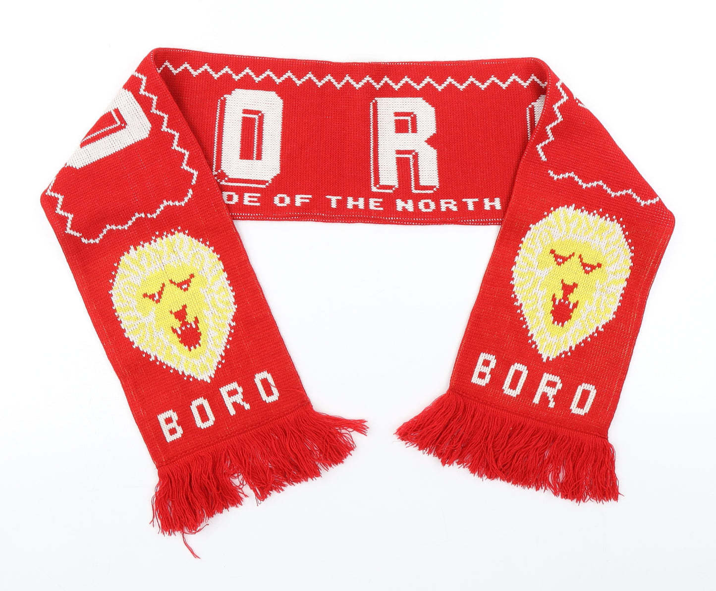 Preworn Football Scarf 48 in  - Boro, Pride of the North