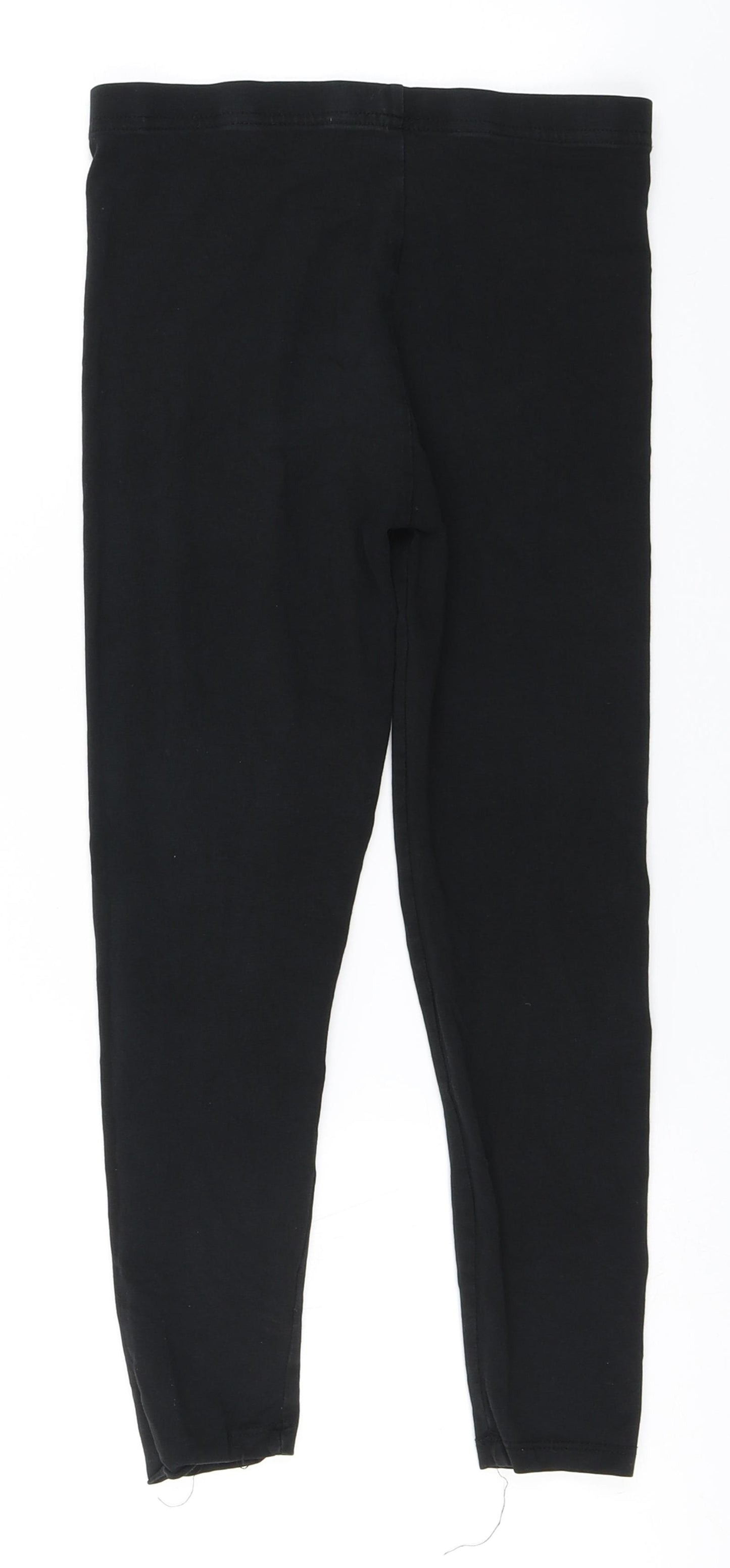 George Girls Black  Cotton Jegging Trousers Size 9-10 Years  Regular