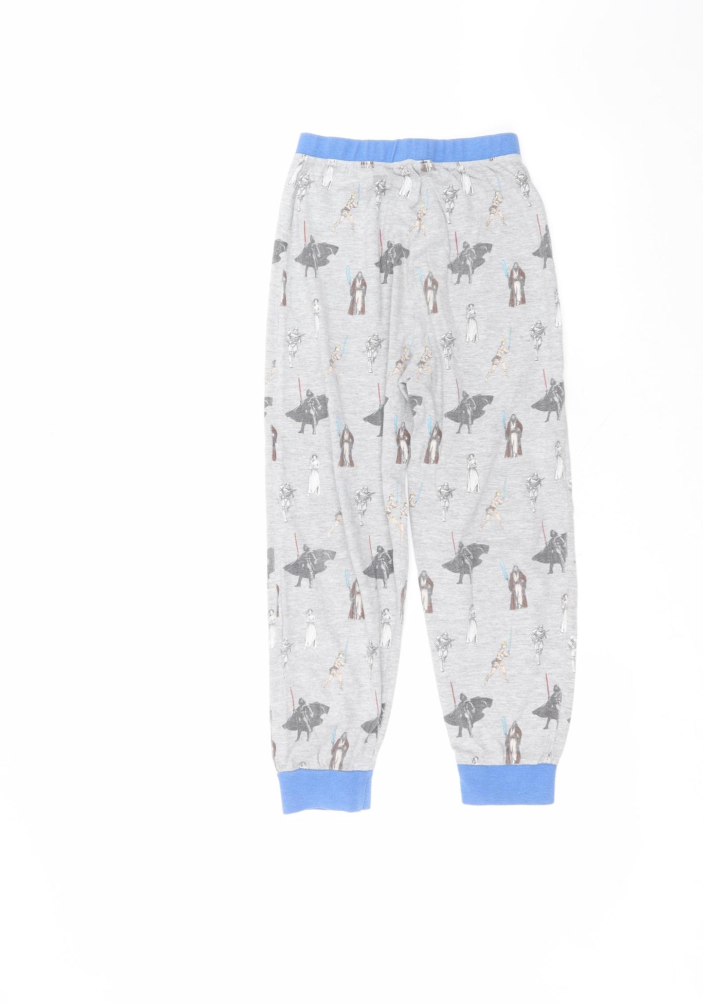 Star Wars Boys Grey  Cotton Sweatpants Trousers Size 7-8 Years  Regular