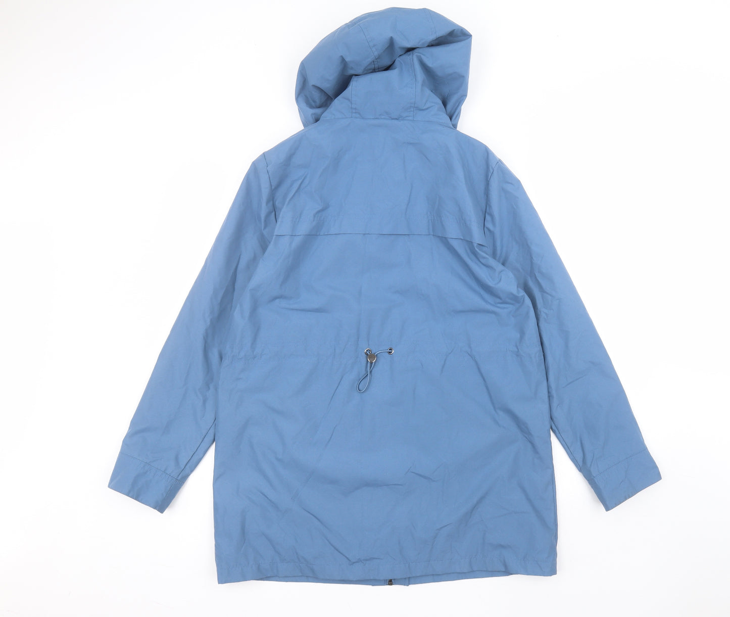 TU Womens Blue   Parka Coat Size 12