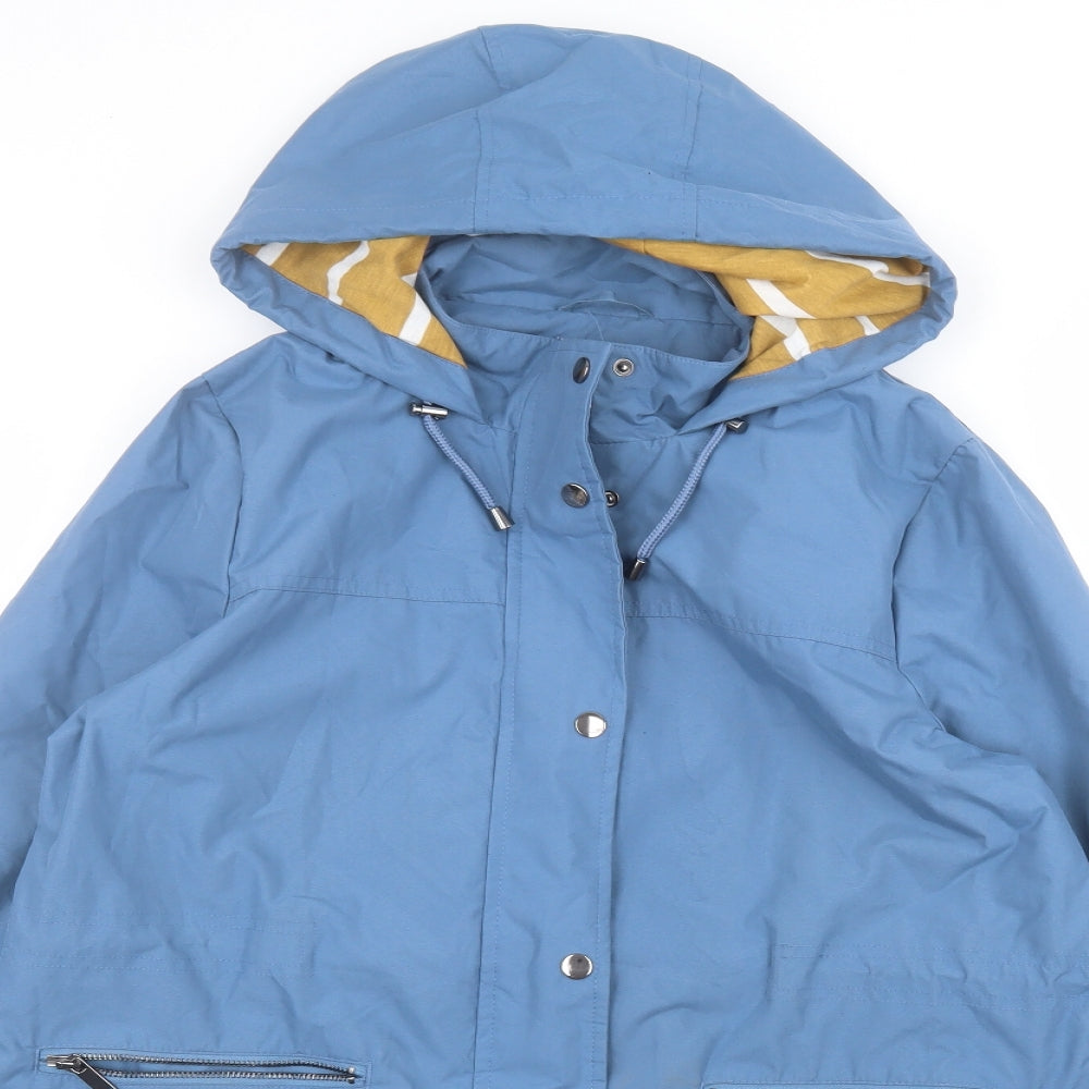 TU Womens Blue   Parka Coat Size 12
