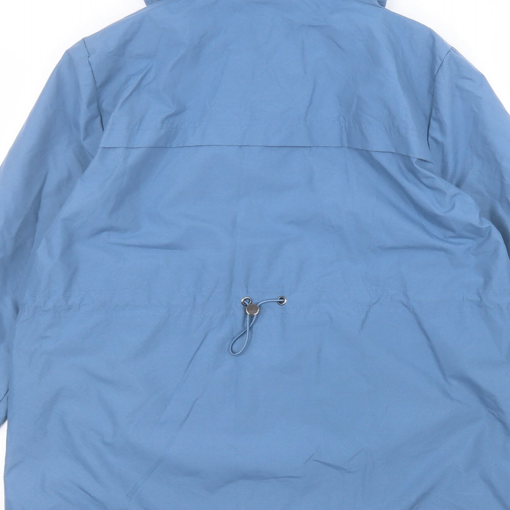 TU Womens Blue   Parka Coat Size 12