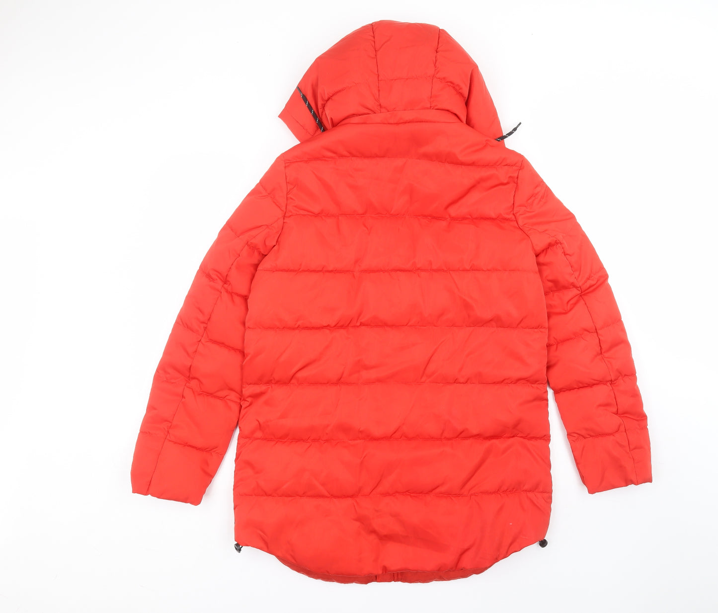 Primark Womens Red   Puffer Jacket Coat Size XS