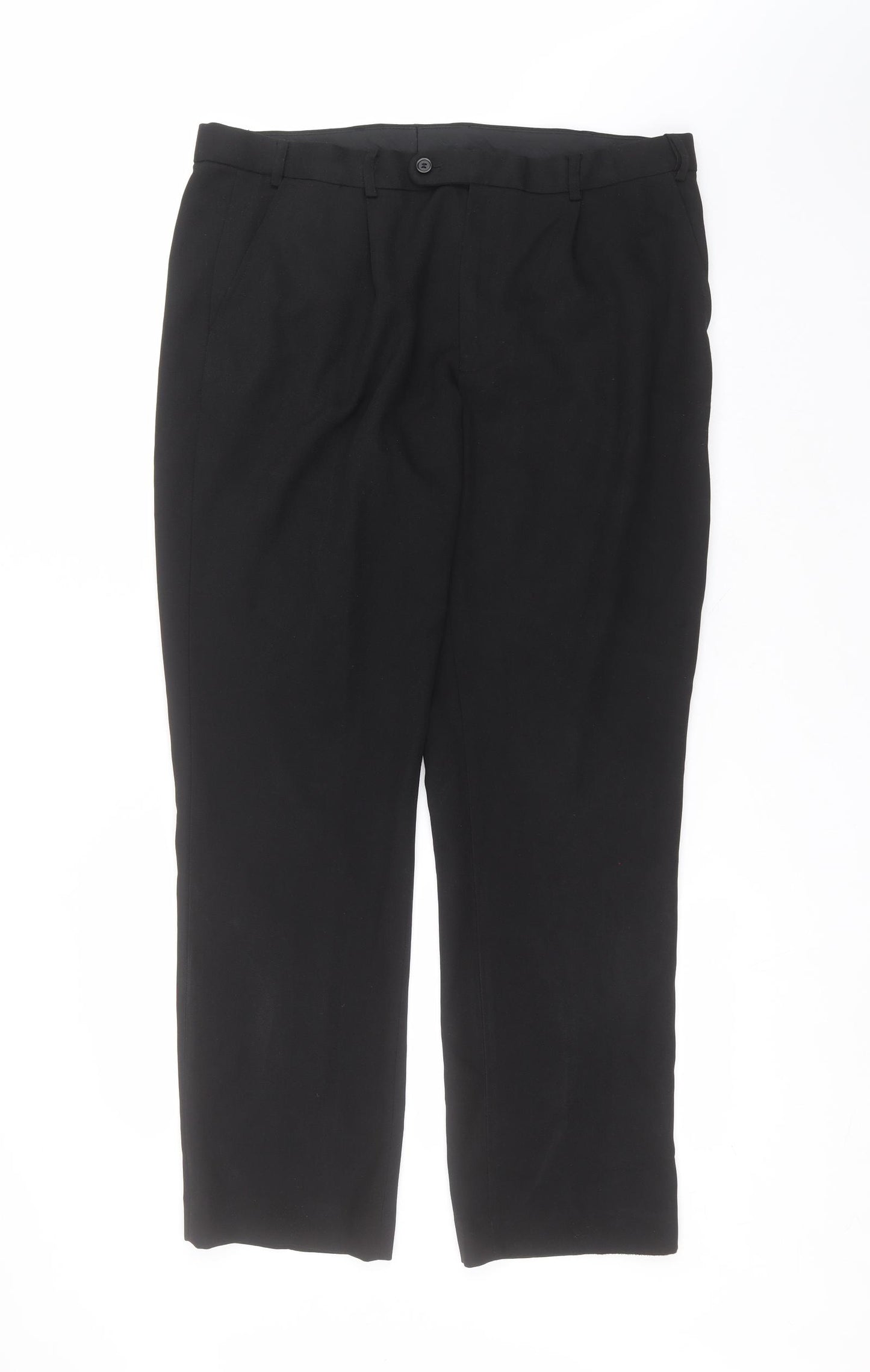 Taylor & Wright Womens Black  Polyester Trousers  Size 38 in L32 in Regular