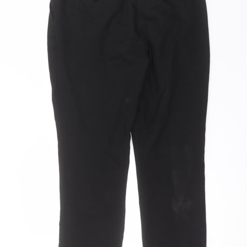 Taylor & Wright Womens Black  Polyester Trousers  Size 38 in L32 in Regular