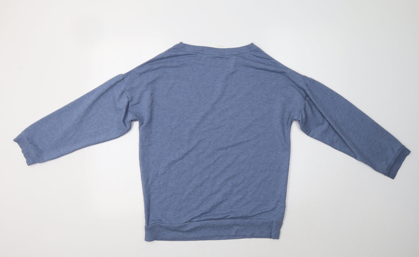 Avenue Womens Blue  Polyester Top Pyjama Top Size S