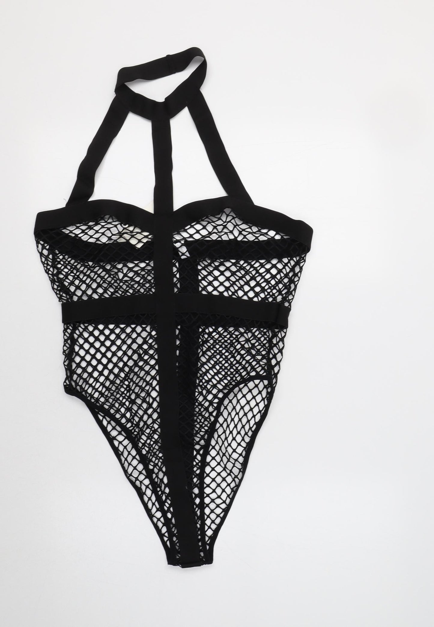 iEfiEL Womens Black   Bodysuit One-Piece Size 2XL