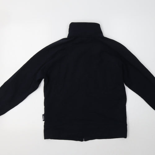 Olympus Womens Blue  Cotton Full Zip Sweatshirt Size 10