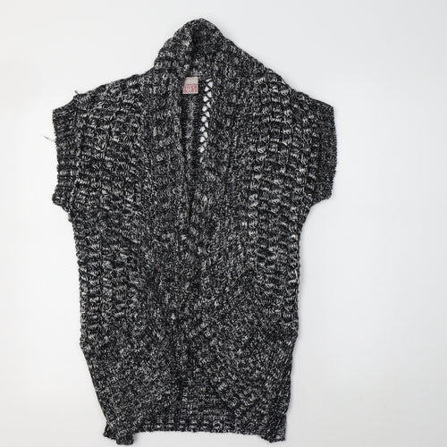 Canyon River Blues Womens Grey Collared  Acrylic Vest Jumper Size M