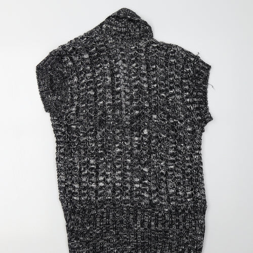 Canyon River Blues Womens Grey Collared  Acrylic Vest Jumper Size M