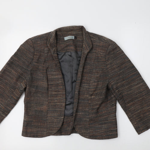 Red Herring Womens Brown   Jacket Blazer Size 12
