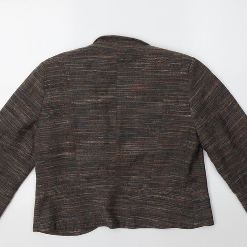 Red Herring Womens Brown   Jacket Blazer Size 12