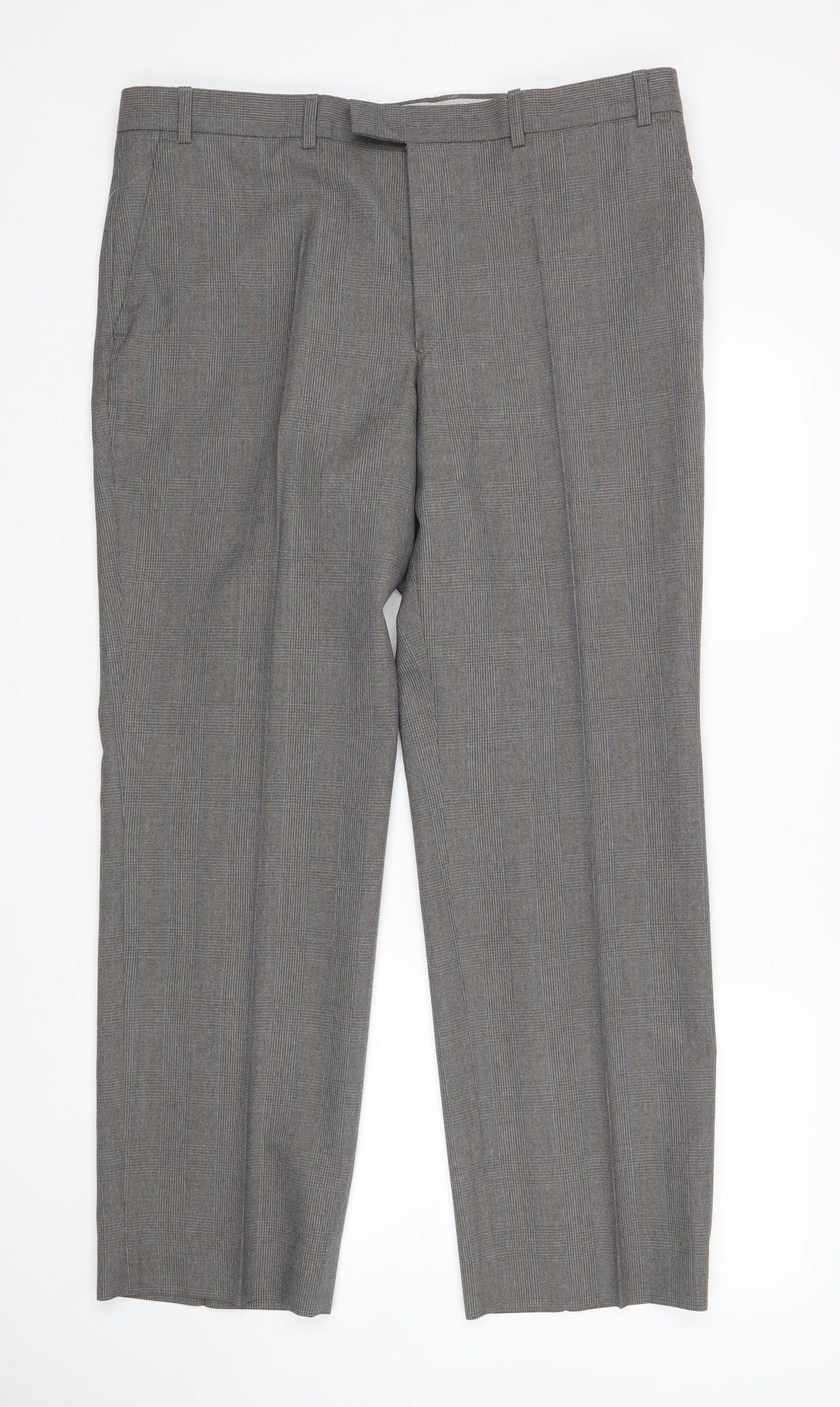 Preowrn Mens Multicoloured Check  Trousers  Size 40 L30 in Regular