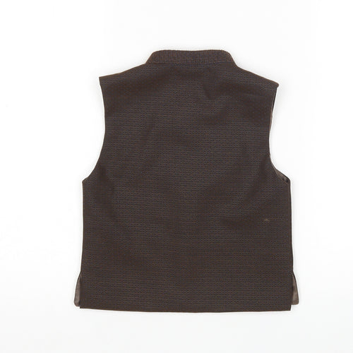 Smart Fit Boys Brown    Suit Waistcoat Size 18 Months