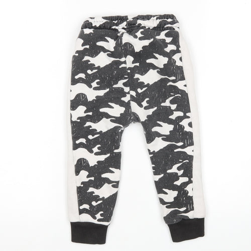 NEXT Boys Multicoloured Camouflage Cotton Sweatpants Trousers Size 2-3 Years  Regular