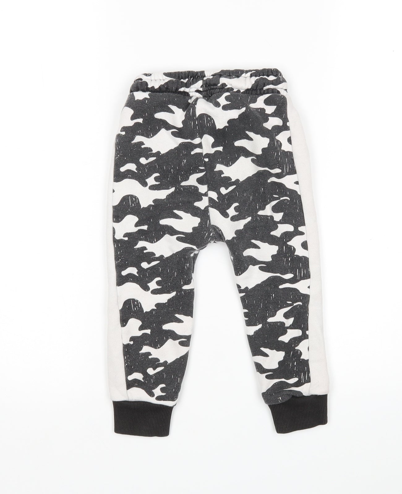NEXT Boys Multicoloured Camouflage Cotton Sweatpants Trousers Size 2-3 Years  Regular