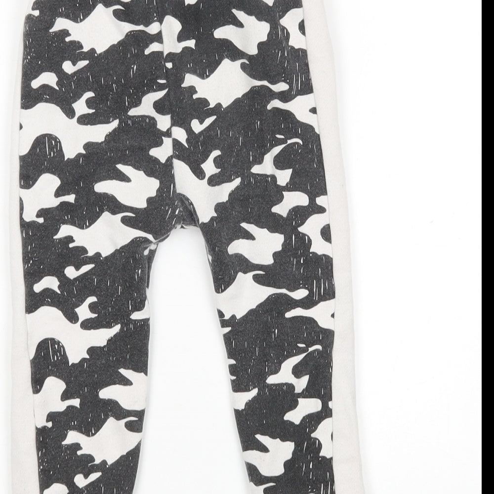 NEXT Boys Multicoloured Camouflage Cotton Sweatpants Trousers Size 2-3 Years  Regular