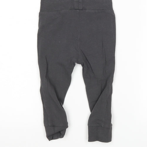 So Cute Boys Grey  Cotton Sweatpants Trousers Size 9-12 Months