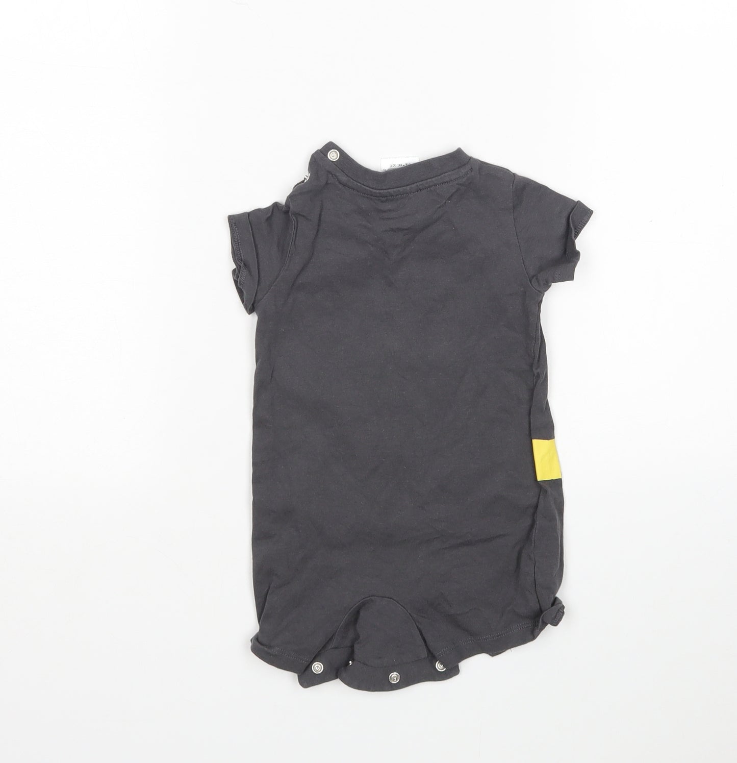 F&F Boys Multicoloured  Cotton Romper One-Piece Size 3-6 Months   - Batman