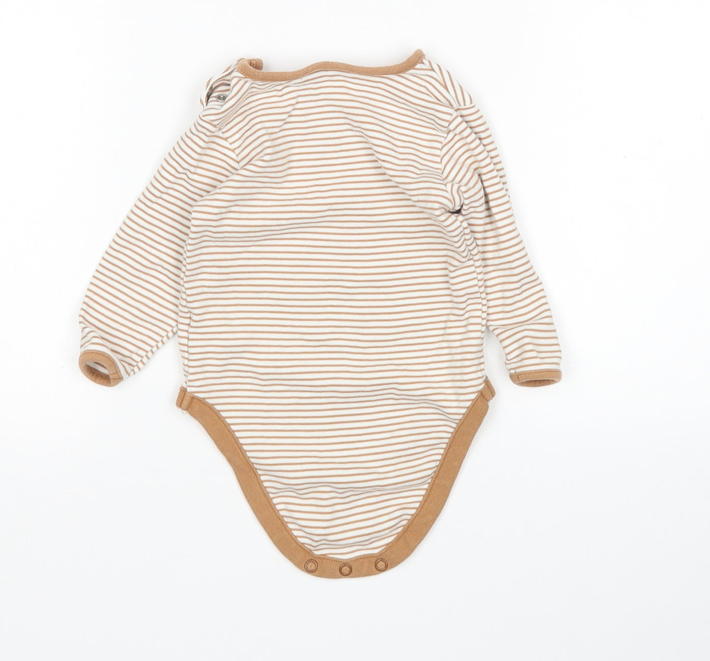 NEXT Boys Multicoloured Striped Cotton Leotard One-Piece Size 6-9 Months